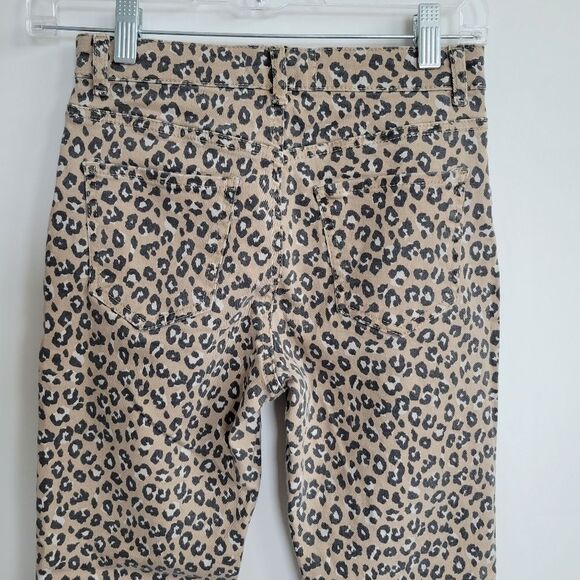 Zara Girls Leopard Pattern Jeans. Size 13/14 years - Picture 5 of 11